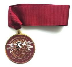 Round Shape Filling Color Commemorative Medal with Custom Logo ,Marathon medal supplier