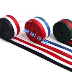 IMKGIFT Make in custom ribbon , neckstrap , lanyard ,blue/whie/red ribbon , medal ribbon in red white black