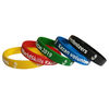 fashion wristband Custom Colourful Sport Debossed Rubber Wristband  ,imkgift Debossed Silicone Wristbands for Promotion